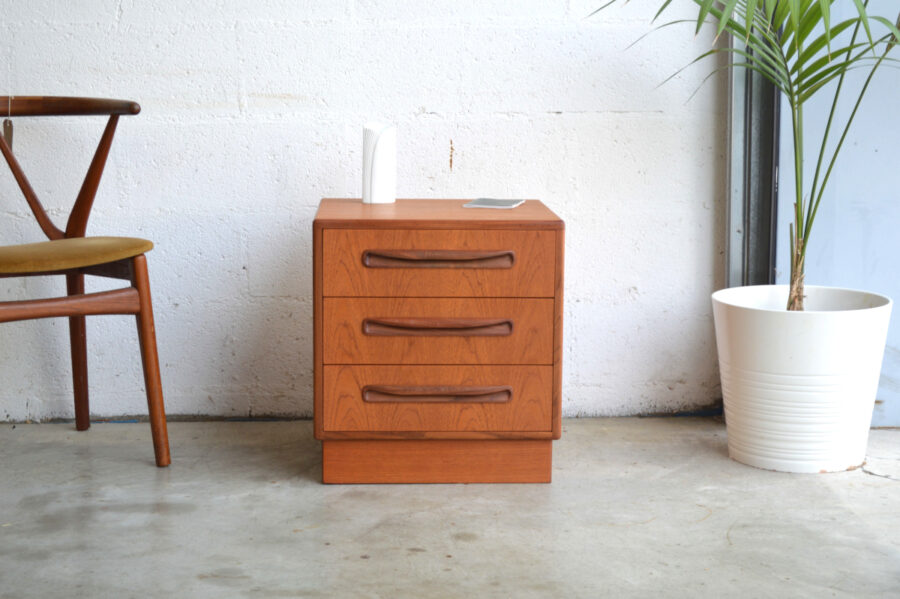 table de nuit vintage gplan
